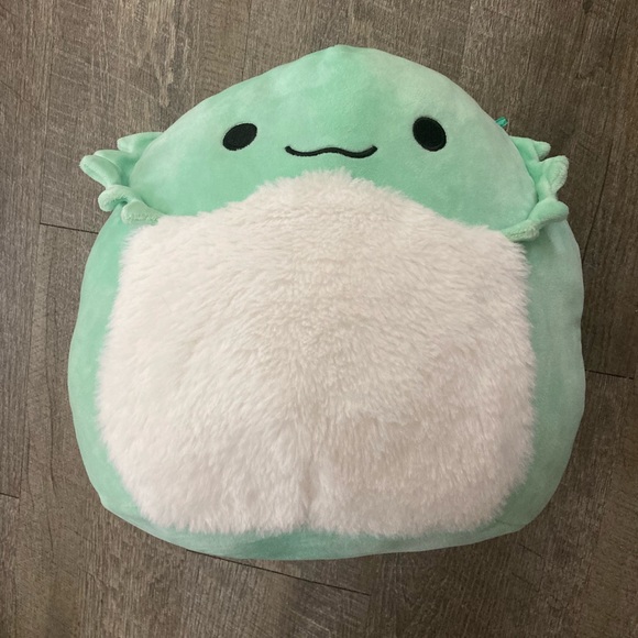 11” Abe green bearded dragon Squishmallow - Picture 2 of 11
